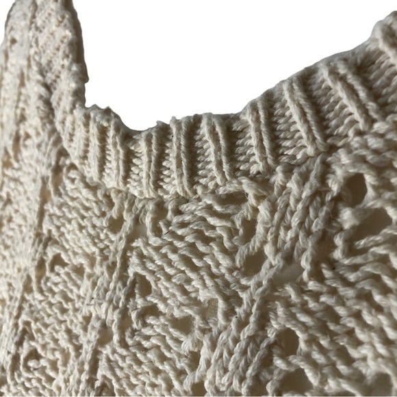 Norton McNaughton Petites Cotton Knit Pullover Sweater Women XLP Off White - Picture 2 of 6